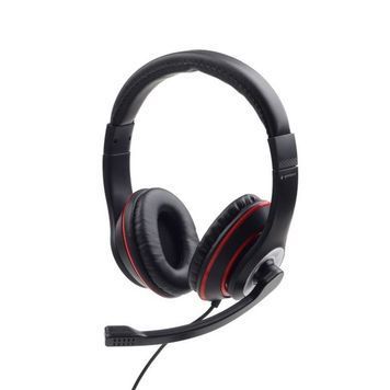 Гарнітура Gembird MHS-03-BKRD Black/Red DC367674 фото