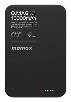 Аккумулятор WRL 10000MAH Q.MAG X1 BLACK IP117AD MOMAX EL1457768 фото