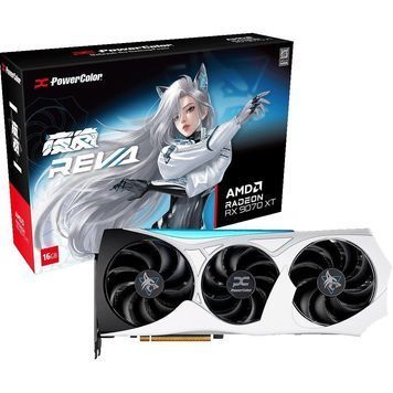 Видеокарта AMD Radeon RX 9070 XT 16GB GDDR6 Hellhound Reva Edition PowerColor (RX9070XT 16G-L/OC/REVA) DC584205 фото