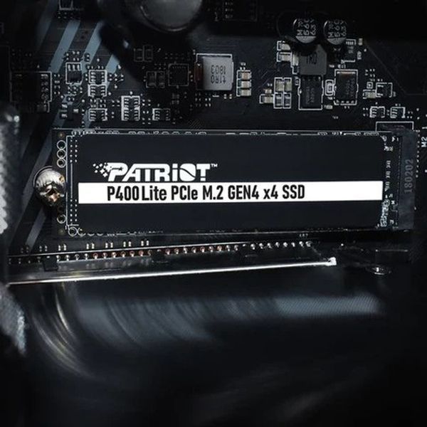 Накопитель SSD 1TB Patriot P400 Lite M.2 2280 PCIe NVMe 4.0 x4 TLC (P400LP1KGM28H) DC454635 фото