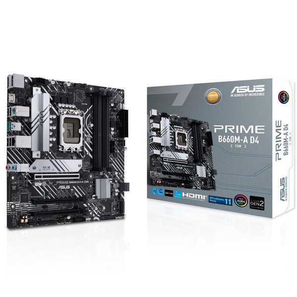 Материнська плата Asus Prime B660M-A D4-CSM Socket 1700 DC472015 фото