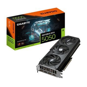 Відеокарта GF RTX 5050 8GB GDDR6 GV-N5050GAMING OC-8GD GIGABYTE (GV-N5050GAMING OC-8GD 1.0) EL1443933 фото