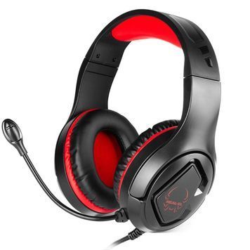 Гарнітура REAL-EL GDX-7590 Black/Red DC447693 фото