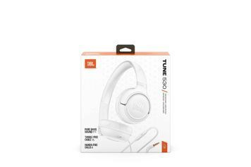Гарнiтура JBL Tune 530 White (JBLT530WHT) DC578104 фото