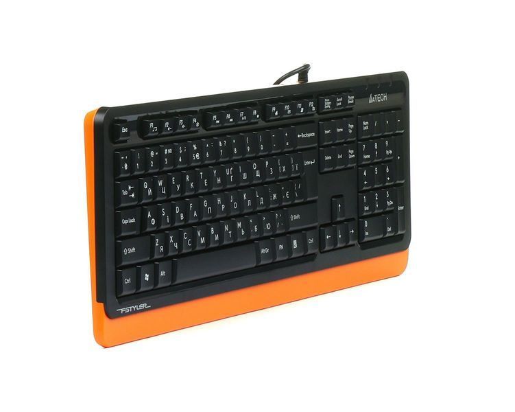 Клавіатура A4Tech Fstyler FKS10 Orange DC385615 фото