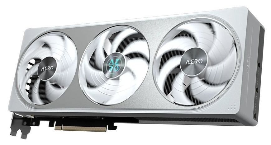 Видеокарта GF RTX 5070 12GB GDDR7 Aero OC Gigabyte (GV-N5070AERO OC-12GD) DC546466 фото