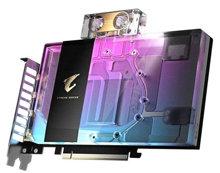 Видеокарта GF RTX 5080 16GB GDDR7 Aorus Xtreme Waterforce WB Gigabyte (GV-N5080AORUSX WB-16GD) DC589273 фото