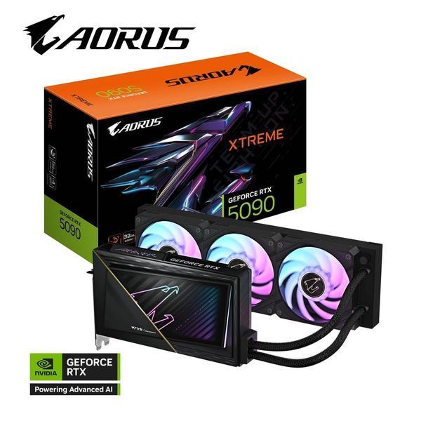Видеокарта GF RTX 5090 32GB GDDR7 Aorus Xtreme Waterforce Gigabyte (GV-N5090AORUSX W-32GD) DC548876 фото