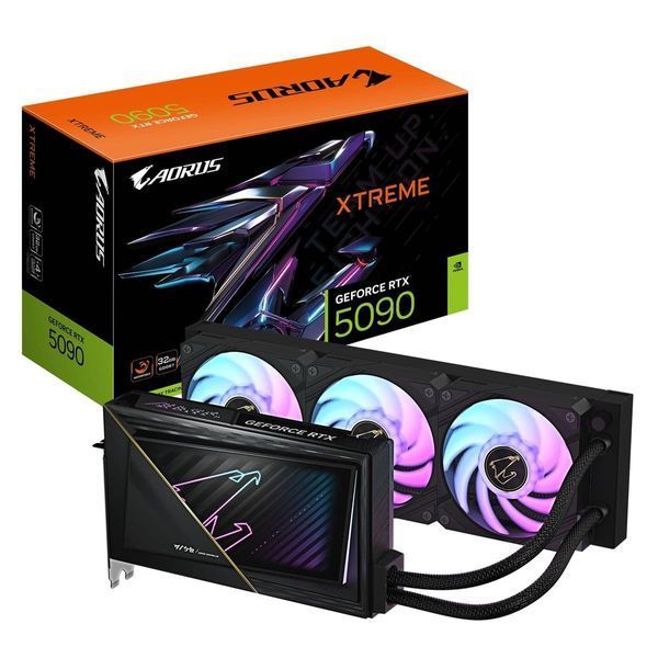 Видеокарта GF RTX 5090 32GB GDDR7 Aorus Xtreme Waterforce Gigabyte (GV-N5090AORUSX W-32GD) DC548876 фото