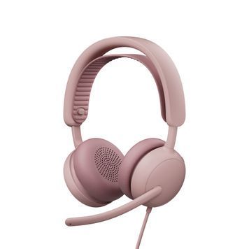 Гарнітура Logitech Zone Wired 2 USB Rose (981-001620) DC589245 фото