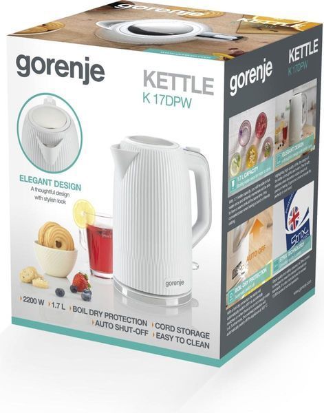 Электрочайник Gorenje K17DPW DC540245 фото