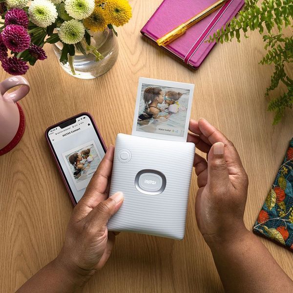 Принтер моментальной печати Fujifilm Instax SQ Link White (16785470) DC529216 фото