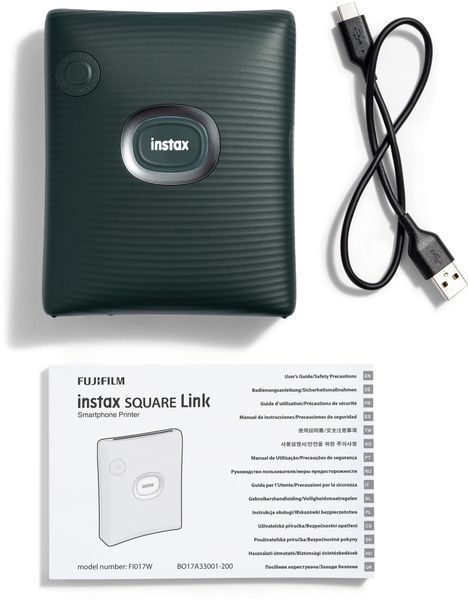 Принтер моментальной печати Fujifilm Instax SQ Link Green (16785482) DC529219 фото