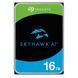 Накопичувач HDD SATA 16.0TB Seagate SkyHawk AI Surveillance 7200rpm 512MB (ST16000VE004)