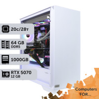 Комп'ютер Power Up #26 для Premiere Pro/Core i7 14700K/64 GB/HDD 6 TB/SSD 1TB/GeForce RTX 5070 12GB