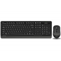 Комплект (клавіатура, миша) бездротовий A4Tech FG1010S Black/Grey
