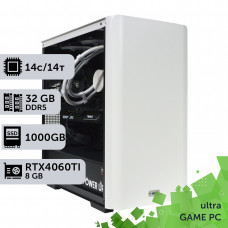 Ігровий комп'ютер GamePC Ultra #412 Core Ultra 5 245KF/32 GB/SSD 1TB/GeForce RTX 4060Ti 8GB