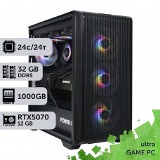 Ігровий комп'ютер GamePC Ultra #482 Core Ultra 9 285K/32 GB/SSD 1TB/GeForce RTX 5070 12GB