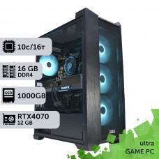 Ігровий комп'ютер GamePC Ultra #212 Core i5 13400F/16 GB/SSD 1TB/GeForce RTX 4070 12GB
