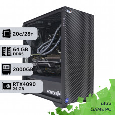 Ігровий комп'ютер GamePC Ultra #262 Core i7 14700K/64 GB/SSD 2TB/GeForce RTX 4090 24GB
