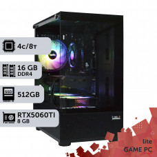 Ігровий комп'ютер GamePC Lite #502 Core i3 12100F/16 GB/SSD 512GB/GeForce RTX 5060Ti 8GB