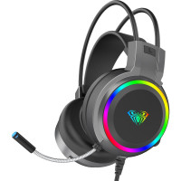 Гарнiтура Aula S608 Wired Gaming Headset Black (6948391235509)
