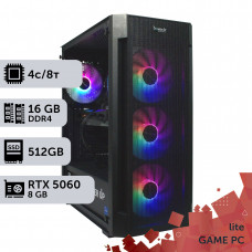 Ігровий комп'ютер GamePC Lite #533 Core i3 14100F/16 GB/SSD 512GB/GeForce RTX 5060 8GB