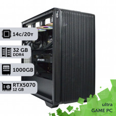 Ігровий комп'ютер GamePC Ultra #467 Core i5 14600K/32 GB/SSD 1TB/GeForce RTX 5070 12GB
