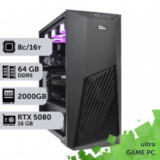 Ігровий комп'ютер GamePC Ultra #420 Ryzen 7 9700х/64 GB/SSD 2TB/GeForce RTX 5080 16GB