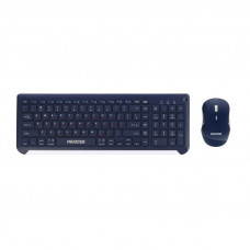 Комплект (клавіатура, миша) бездротовий Maxxter KMS-WCM-01BL-UA Dark Blue