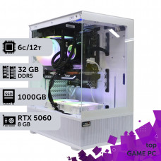 Ігровий комп'ютер GamePC TOP #540 Core i5 14400F/32 GB/SSD 2TB/GeForce RTX 5060 8GB