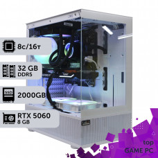 Ігровий комп'ютер GamePC TOP #541 Ryzen 7 8700F/32 GB/SSD 2TB/GeForce RTX 5060 8GB