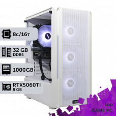 Ігровий комп'ютер GamePC TOP #487 Ryzen 7 7700/32 GB/SSD 1TB/GeForce RTX 5060Ti 8GB
