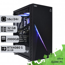 Ігровий комп'ютер GamePC Ultra #345 Core i7 13700F/32 GB/SSD 2TB/GeForce RTX 4080 Super 16GB