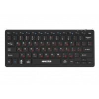Клавiатура бездротова Maxxter KBW-C01B-UA Black