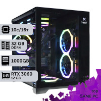Ігровий комп'ютер GamePC TOP #448 Core i5 14400F/32 GB/SSD 1TB/GeForce RTX 3060 12GB