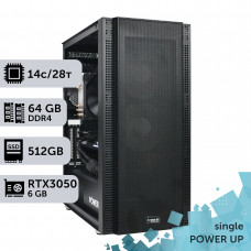 Робоча станція PowerUp #317 Xeon E5 2699 v4/128 GB/SSD 1TB/GeForce RTX 5070Ti 16GB