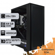 Комп'ютер Power Up #24 для After Effects/Core i7 14700K/64 GB/SSD 4TB/GeForce RTX 5070Ti 16GB