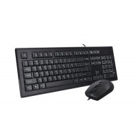 Комплект (клавіатура, мишка) A4Tech KR-8572S Black