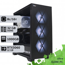 Ігровий комп'ютер GamePC Ultra #179 Ryzen 7 7700/32 GB/SSD 1TB/GeForce RTX 3060 12GB