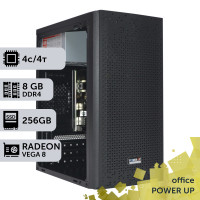 Офісний ПК PowerUp #51 Ryzen 3 3200G/8 GB/SSD 256GB/Int Video